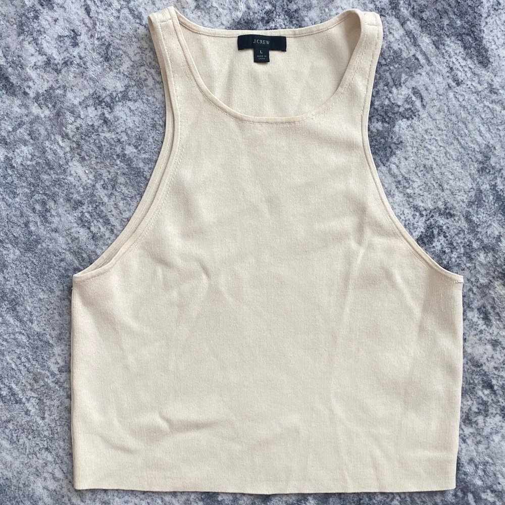 J. Crew Beige Women's Tank Top